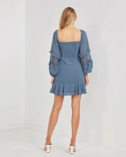 Alternative view of Georgia Dress-Blue