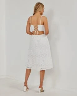 Alternative view of Emilia Dress-White