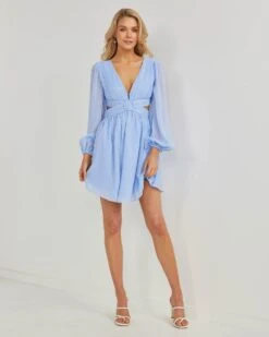 Kinsley Dress-Blue