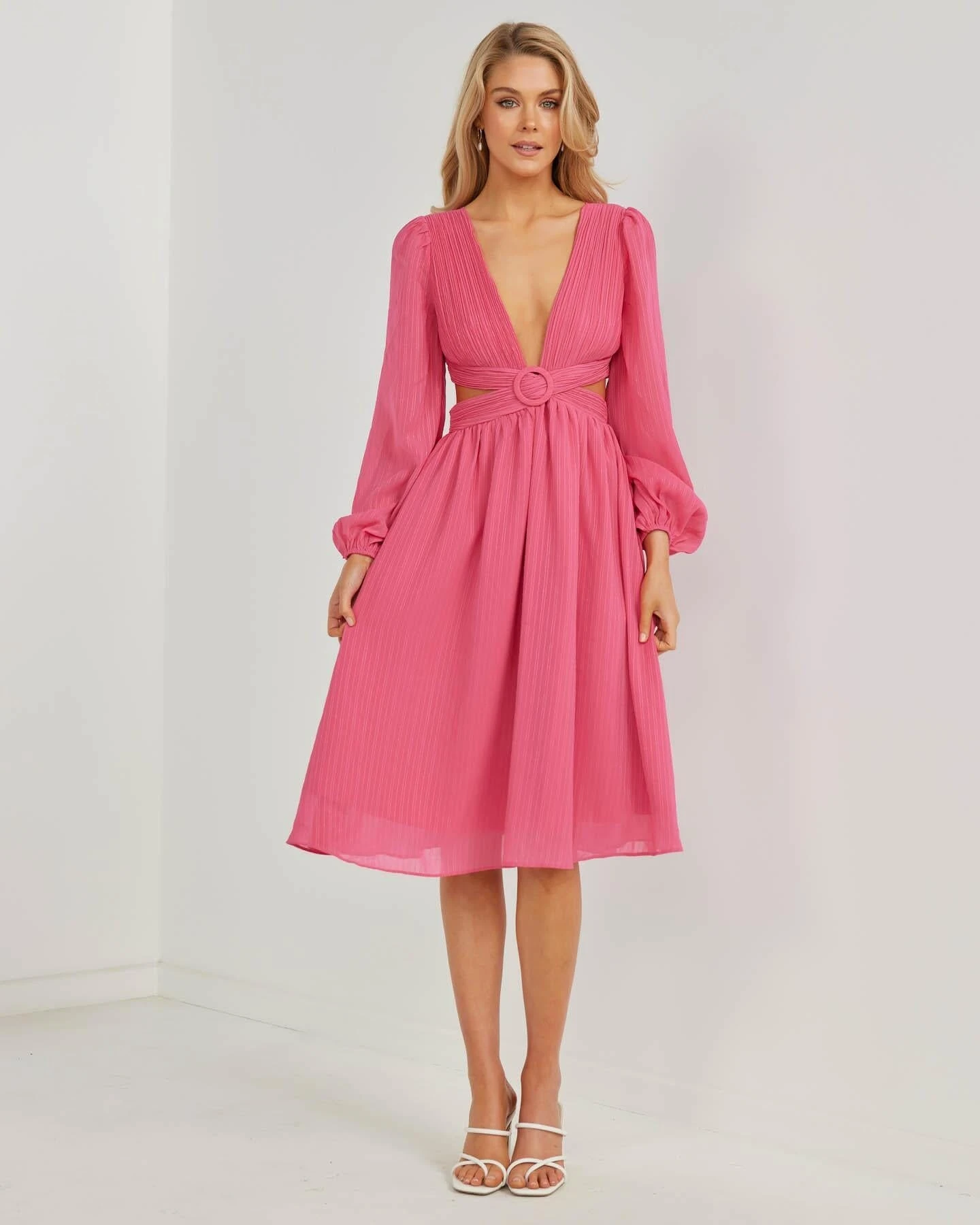 Leilani Dress-Pink 4 Leilani Dress-Pink - Image 4