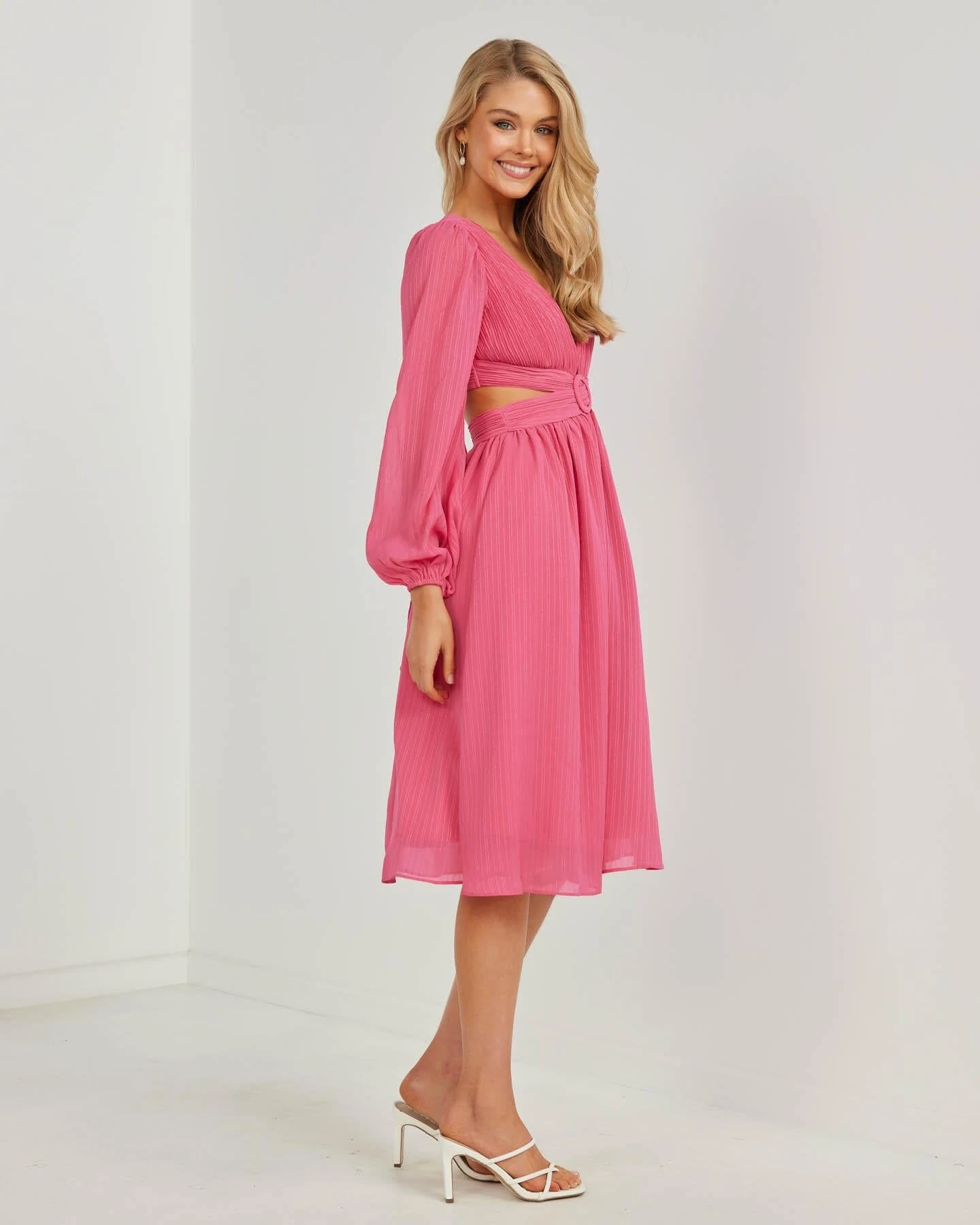 Leilani Dress-Pink 6 Leilani Dress-Pink - Image 6
