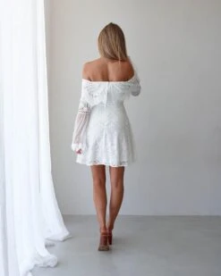 Alternative view of Eadin Dress-White
