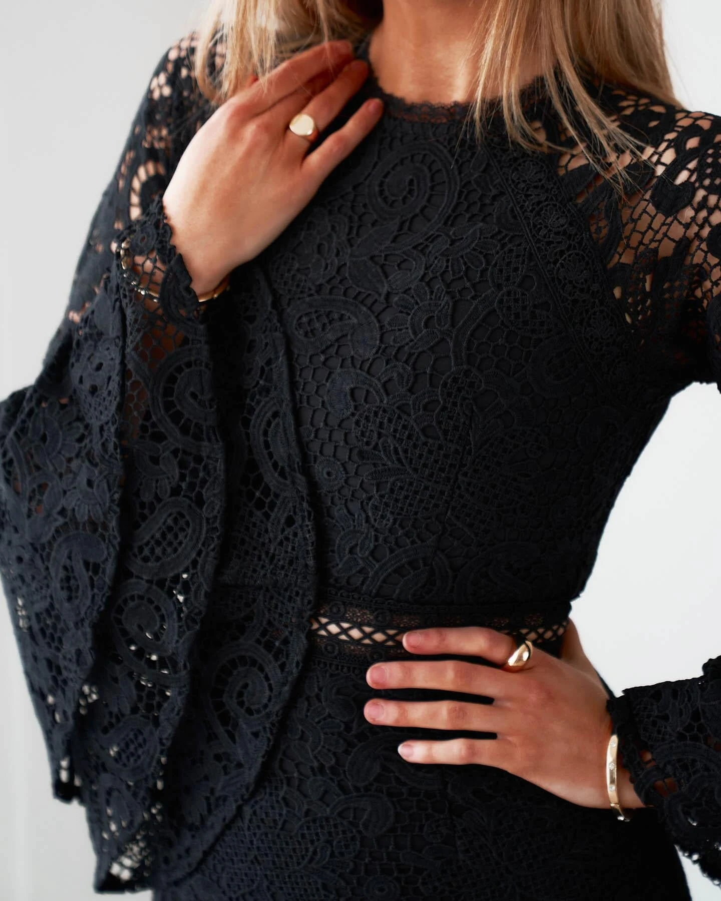 Charlise Dress-Black 4 Charlise Dress-Black - Image 4