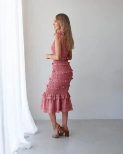 Alternative view of Adele Dress-Mauve