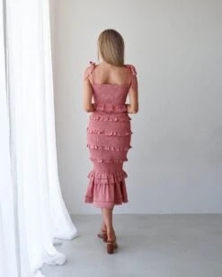 Adele Dress-Mauve 13 Adele Dress-Mauve -Twosisters The Label TS847 Mauve Adele Dress Mauve 003