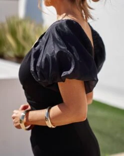 Jeslyn Dress-Black 11 Jeslyn Dress-Black -Twosisters The Label TS852 Black Jeslyn Dress Black 006
