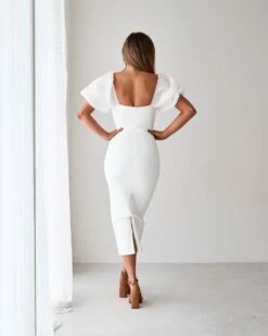 Jeslyn Dress-White 13 Jeslyn Dress-White -Twosisters The Label TS852 White Jeslyn Dress White 003