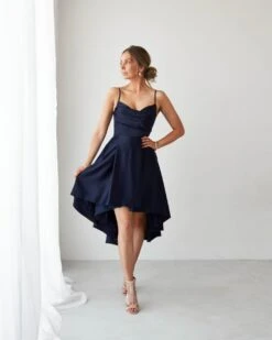 Marie Dress-Navy