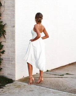 Alternative view of Marie Dress-White