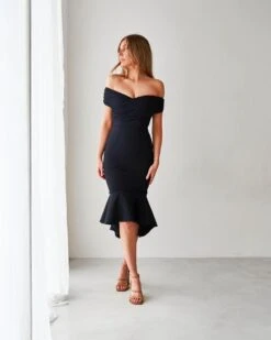 Brenna Dress-Black