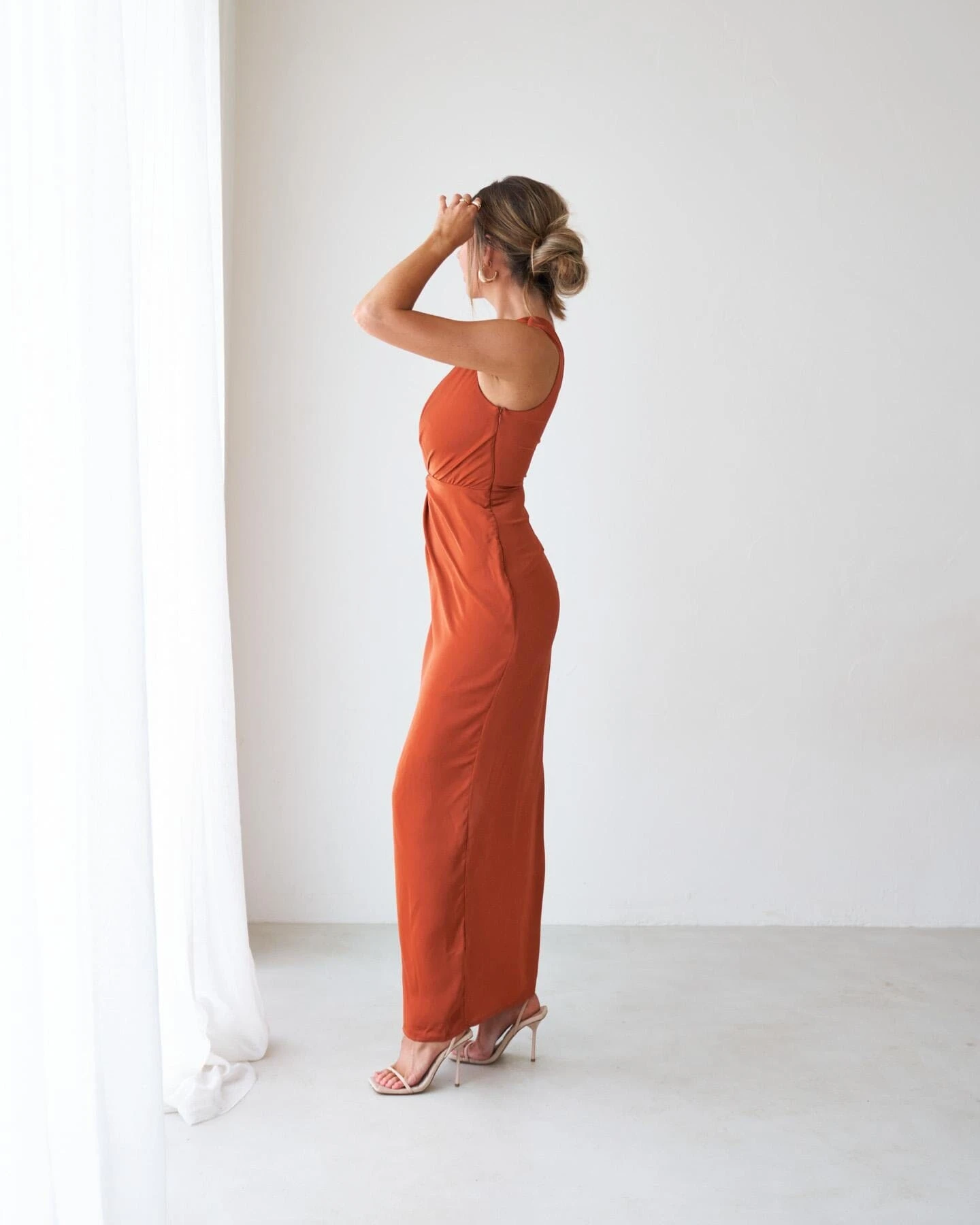Isabel Dress-Rust 3 Isabel Dress-Rust - Image 3