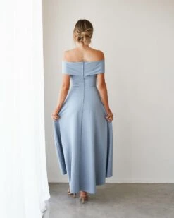 Belina Dress-Baby Blue -Twosisters The Label TS863 BB Belina Dress Baby Blue 003