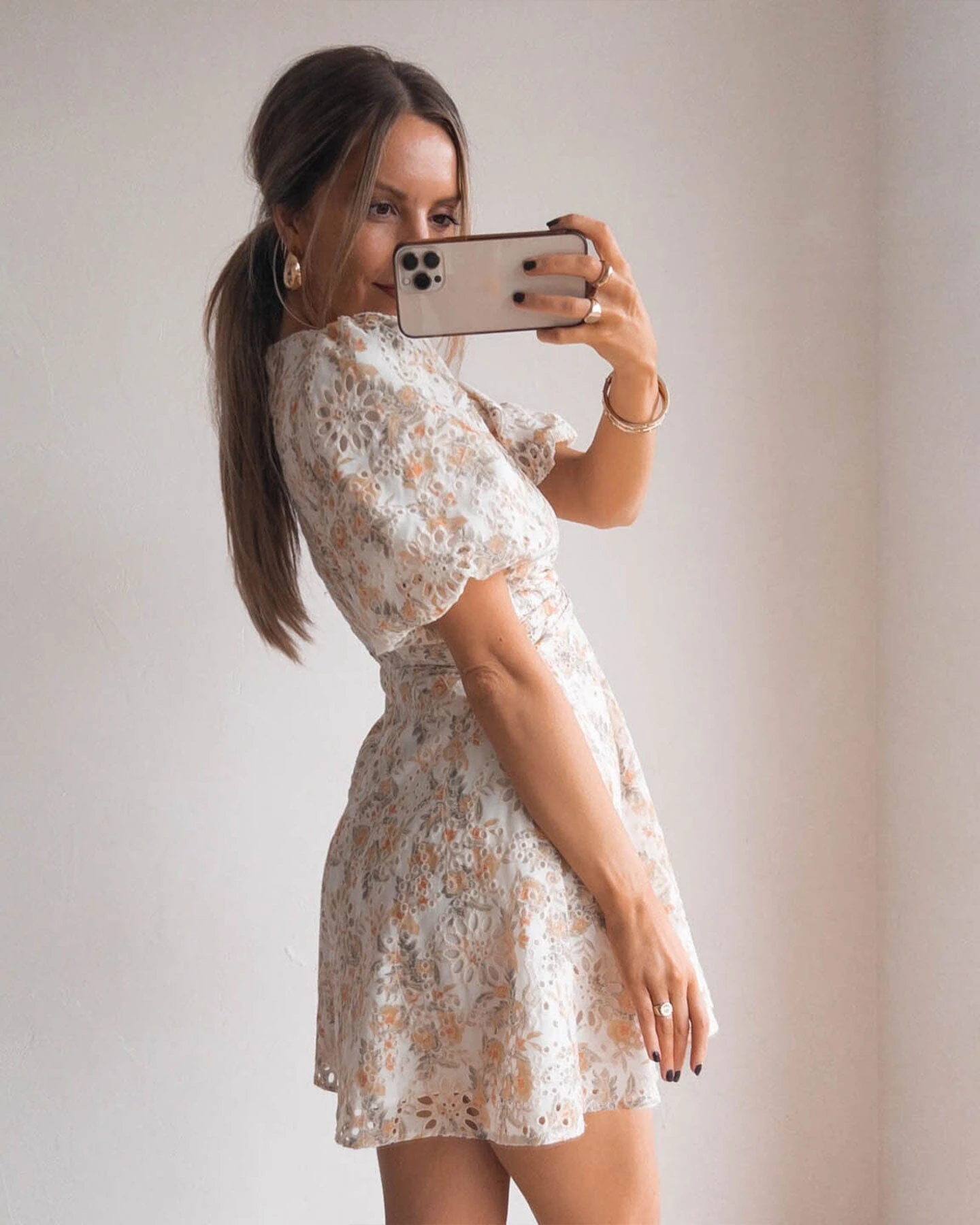 Fion Dress-Yellow Floral 5 Fion Dress-Yellow Floral - Image 5