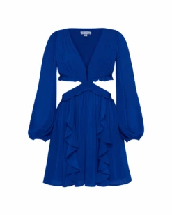 Wrenley Dress - Blue 12 Wrenley Dress - Blue -Twosisters The Label TS883 Blue WrenleyDress Blue