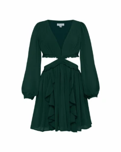 Wrenley Dress - Emerald Green 12 Wrenley Dress - Emerald Green -Twosisters The Label TS883 EG WrenleyDress Green