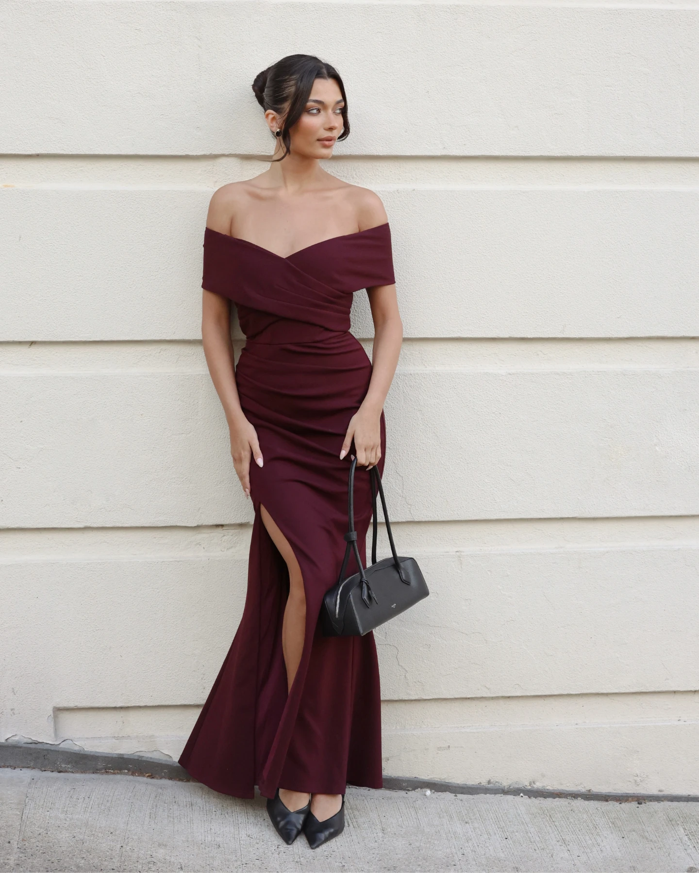 Briana Dress-Mahogany 2 Briana Dress-Mahogany - Image 2