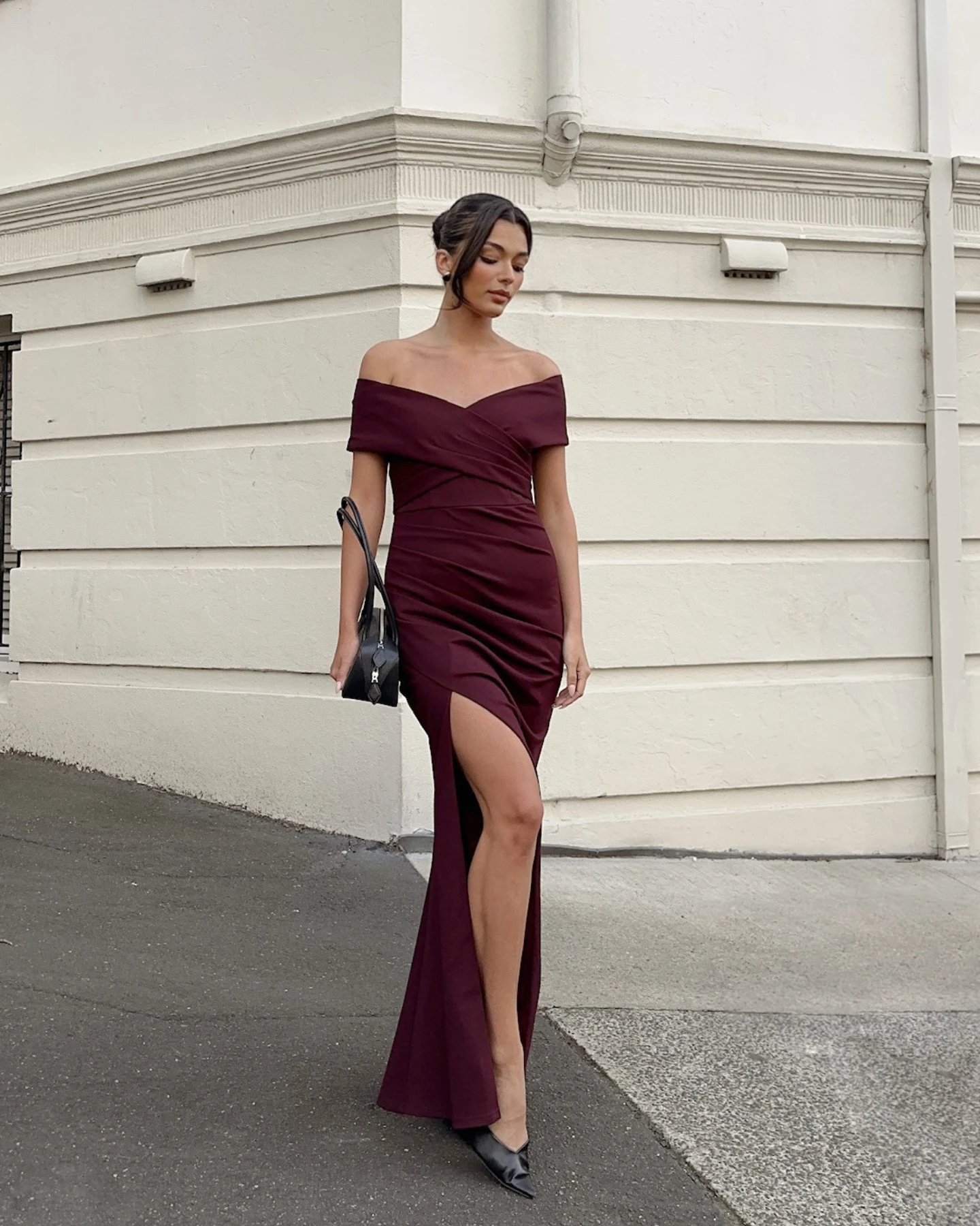 Briana Dress-Mahogany 1 Briana Dress-Mahogany