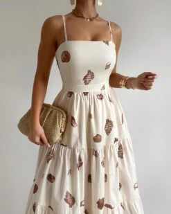 Alternative view of Kylie Dress-Brown Print