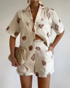 Alternative view of Skye Set-Brown Print