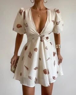 Alternative view of Ruth Dress-Brown Print