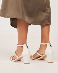 Alternative view of Pandora Heels - White