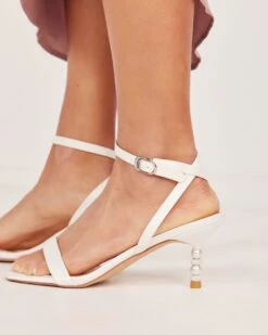 Alternative view of Kira Heels - White