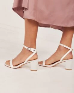 Alternative view of Whitney Heels - White