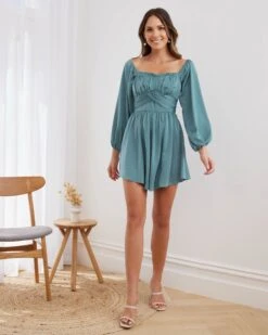 Riviera Dress - Teal