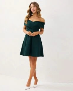 Britt Dress-Green