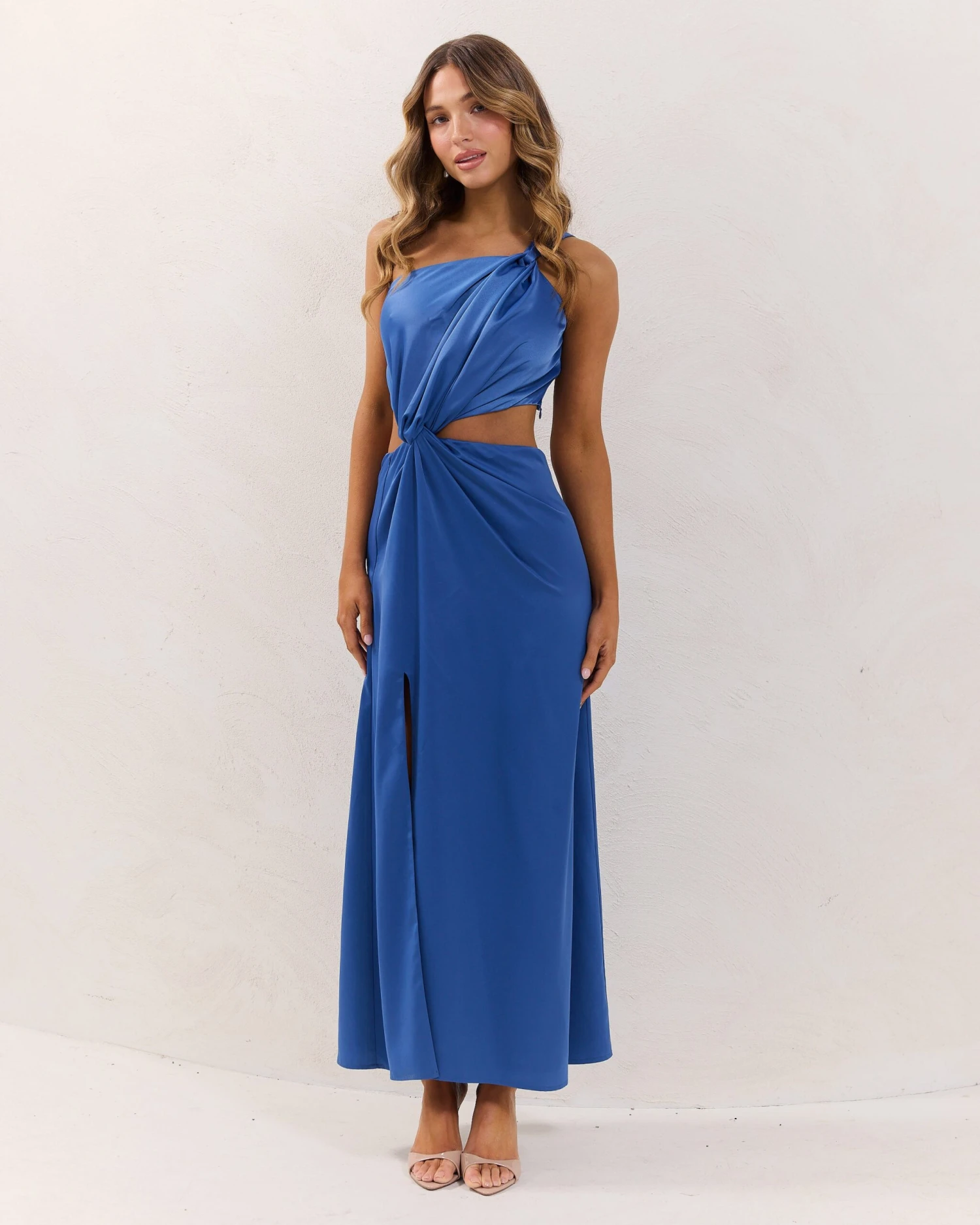Iris Dress- Blue 2 Iris Dress- Blue - Image 2
