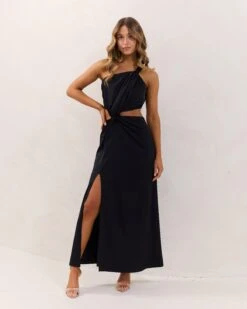 Alternative view of Iris Dress- Black