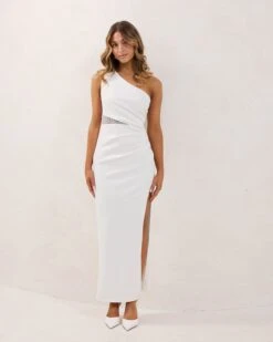 Alternative view of Deborah Dress-White