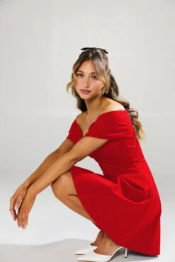 Britt Dress-Red 17 Britt Dress-Red -Twosisters The Label Two Sisters June 44068