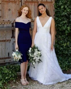 Alternative view of Brienne Dress - Navy