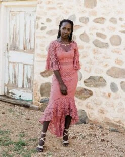 Alternative view of Reyna Dress - Mauve