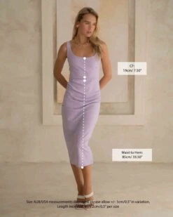 Jacinta Dress - Lilac -Twosisters The Label twosisters 18